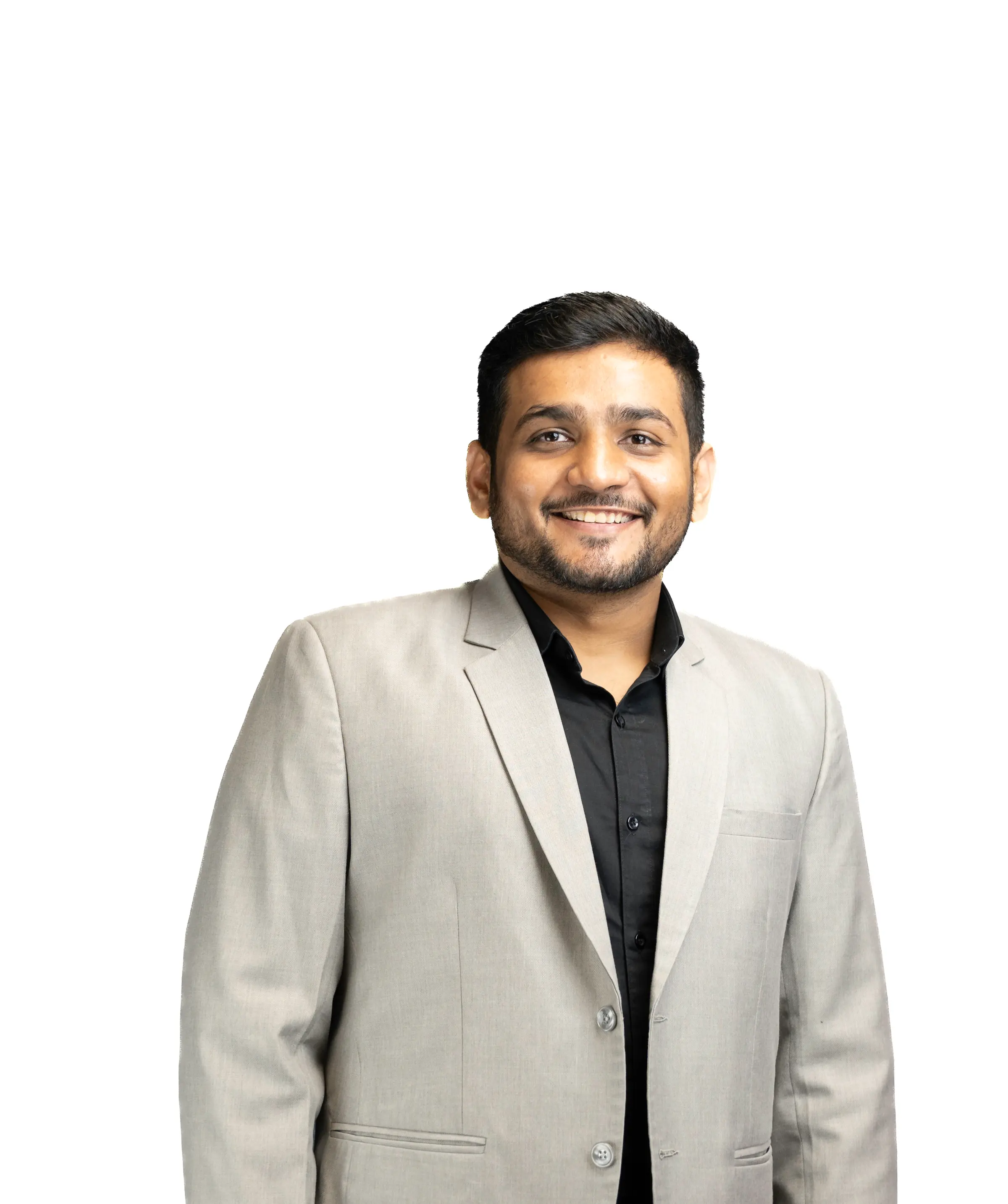Professional headshot by Divyesh Dobariya, Ontario.
