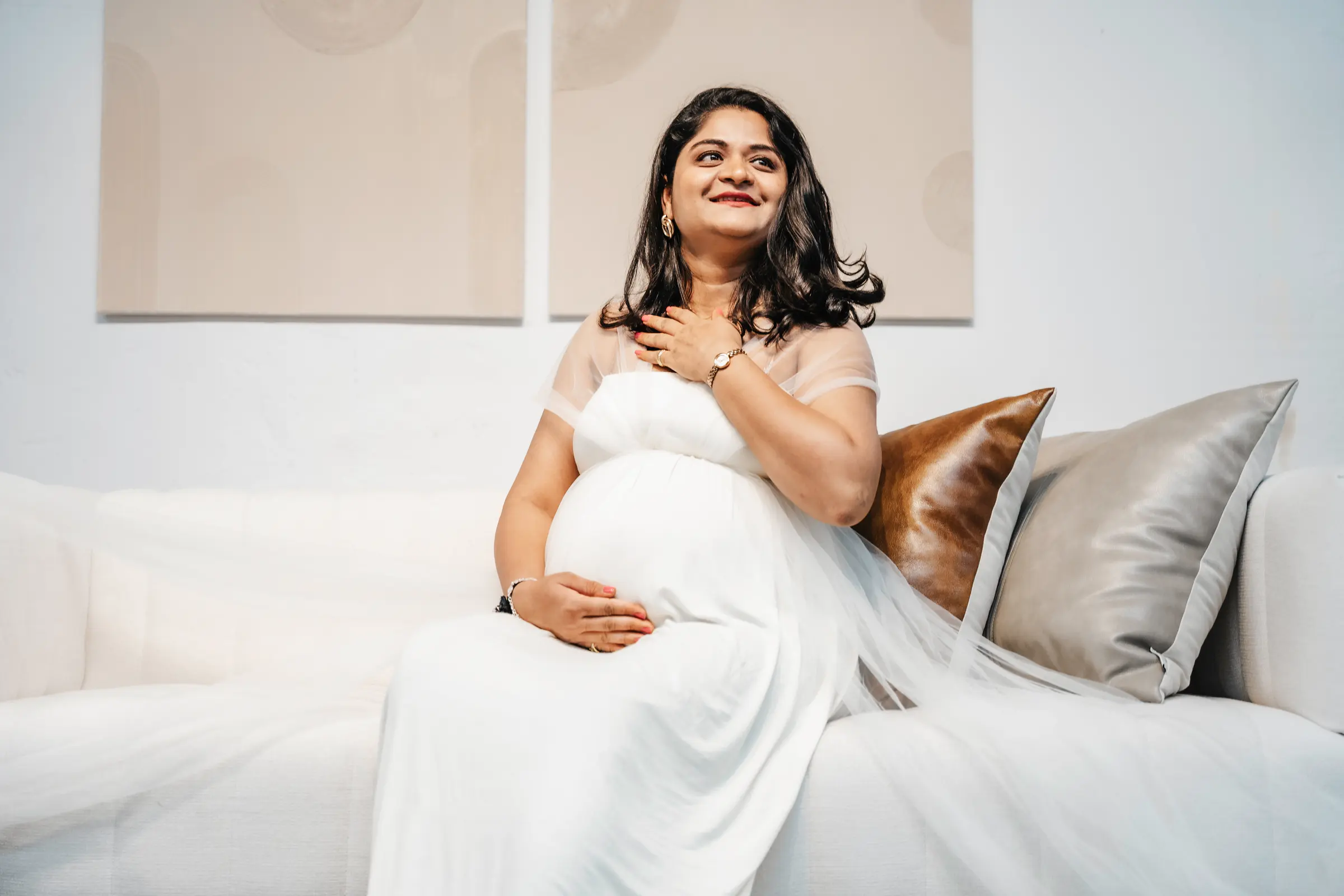 Maternity photograph by Divyesh Dobariya, Ontario.