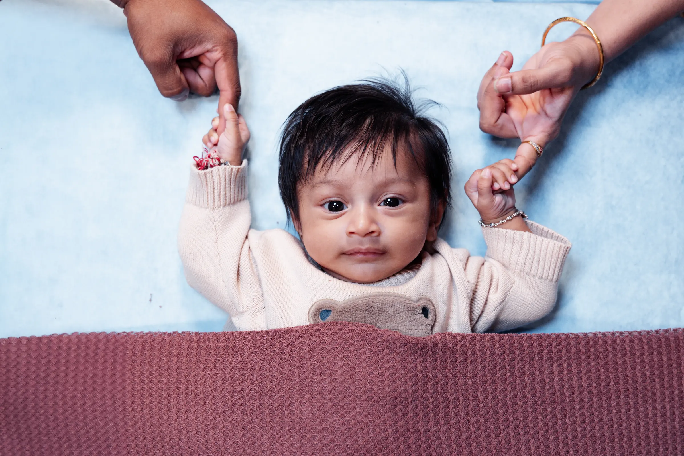 Newborn photograph by Divyesh Dobariya, Ontario.
